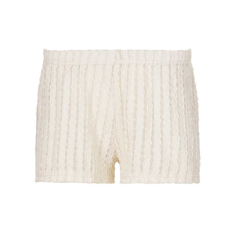 Dame blonde bomulds shorts Skovae