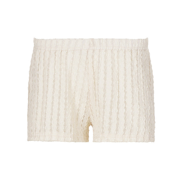 Dame blonde bomulds shorts Skovae
