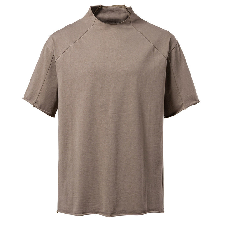 Herrer Højkrave Fritid T-Shirt Stilla