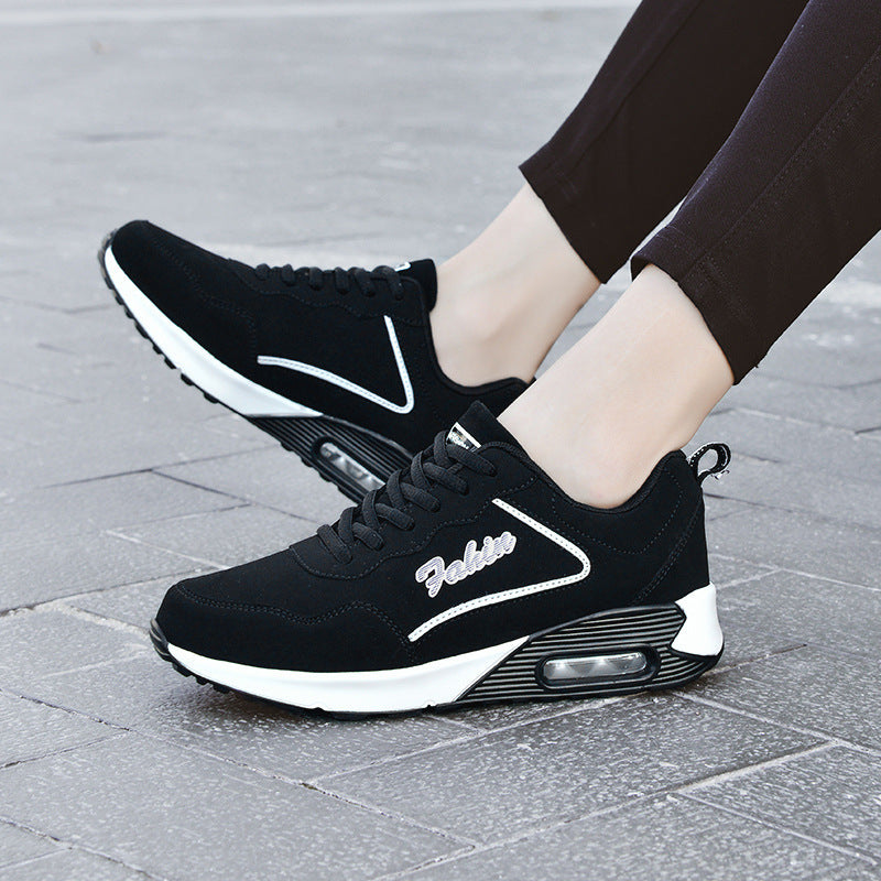 Kvinder Modebevidste Luftpolstrede Fritids Sneakers Stilla