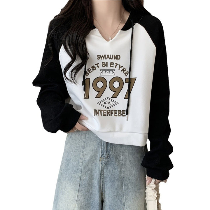 Femme Cropped Hoodie Stilla