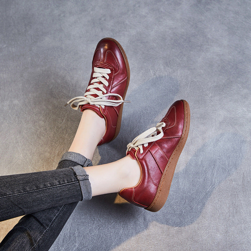 Herre Fritids Læder Sneakers Stilla