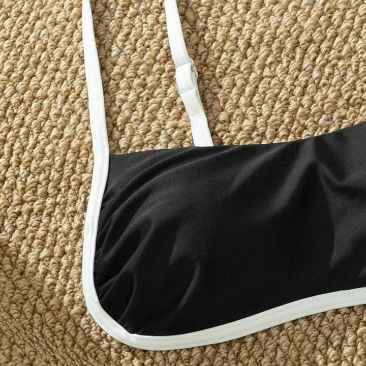 Dame Minimalistisk Bikini Skovae