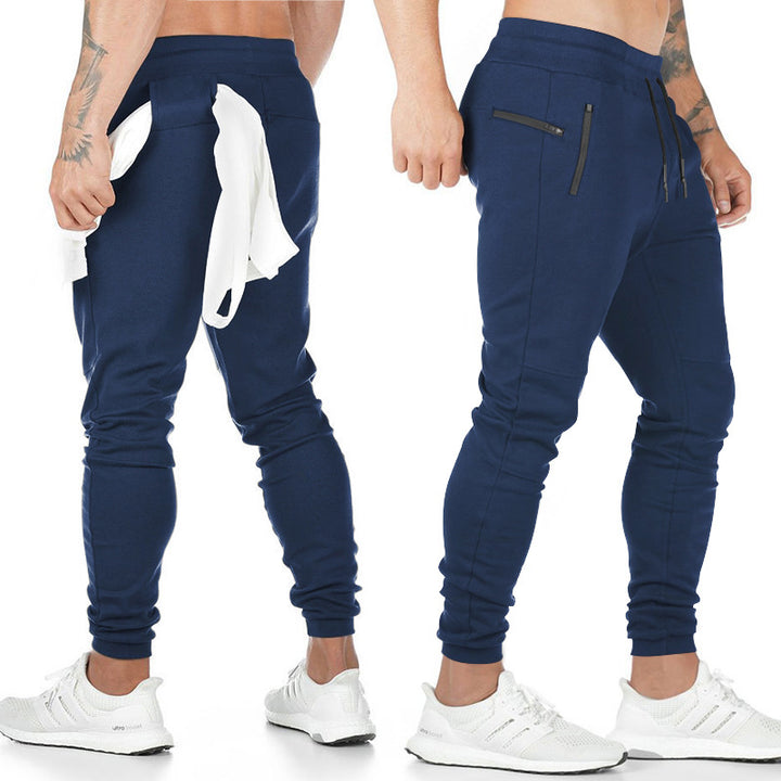 Herre sportlige joggingbukser med elastisk talje og funktionelle lommer Stilla