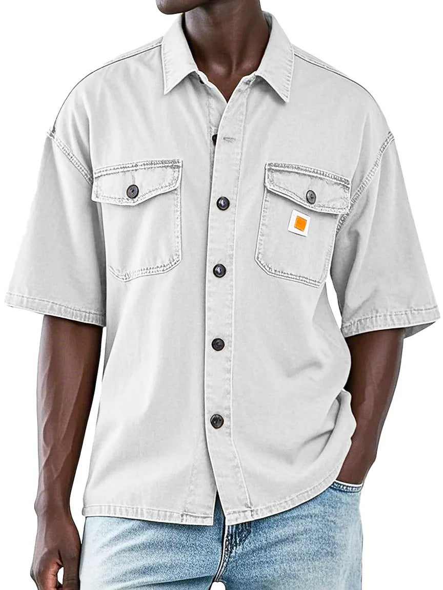 Herrer Kortærmet Utility-Shirt Stilla