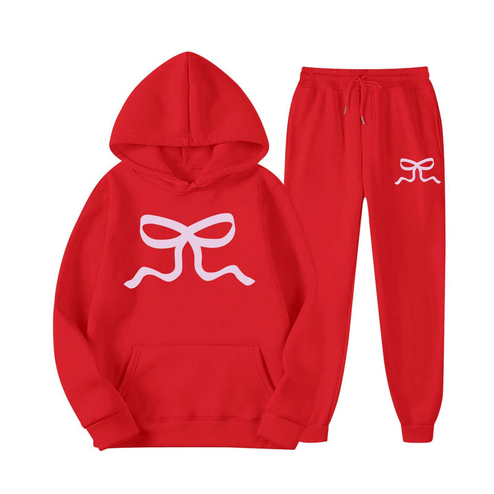 Kvinders casual hoodie og joggingbukser sæt Stilla