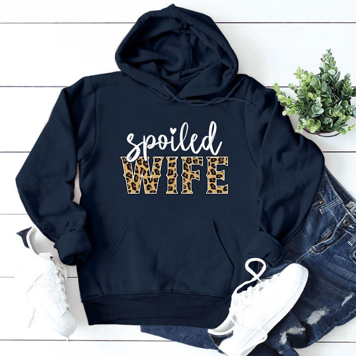 Kvinders hoodie med kreativ og elegant skrift Stilla