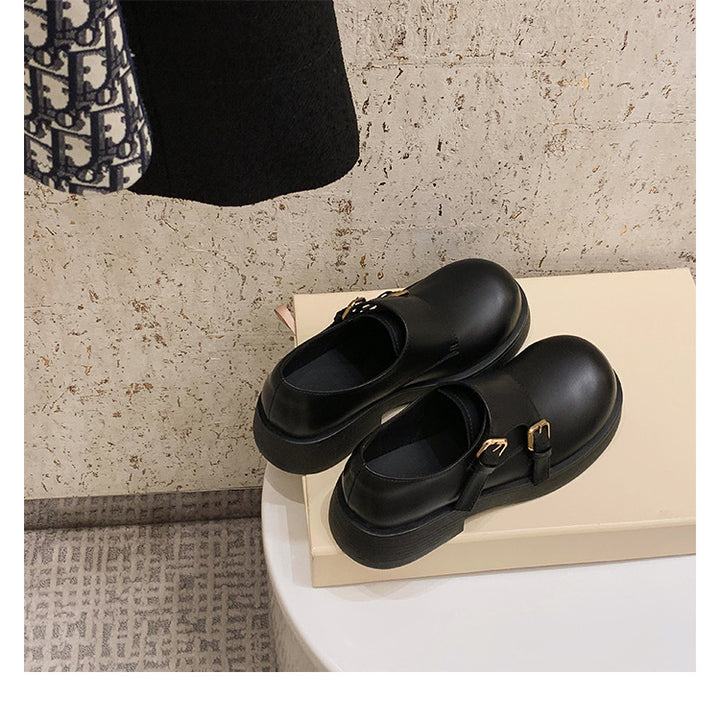 Dame Bequeme Clogs med elegant spænde og butterblødt læder Stilla
