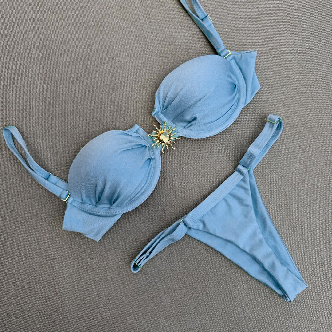 Dame bikinisæt med smart sol-design Stilla
