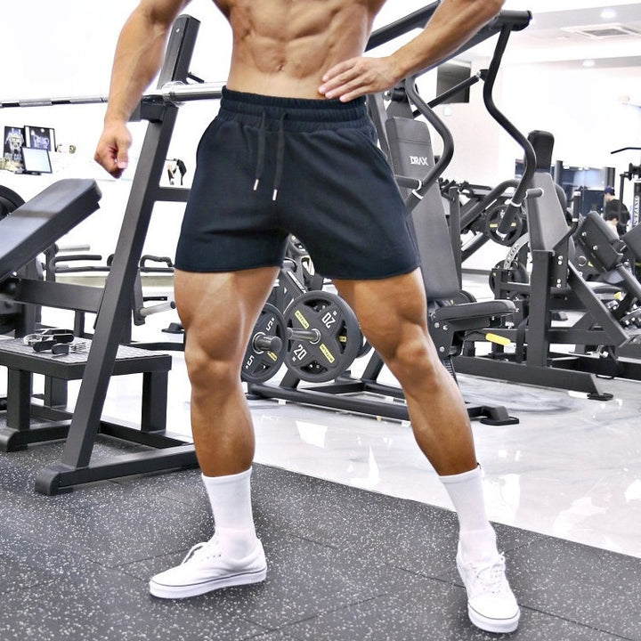 Herrer Sporty Korte Løbeshorts med elastisk Talje Stilla