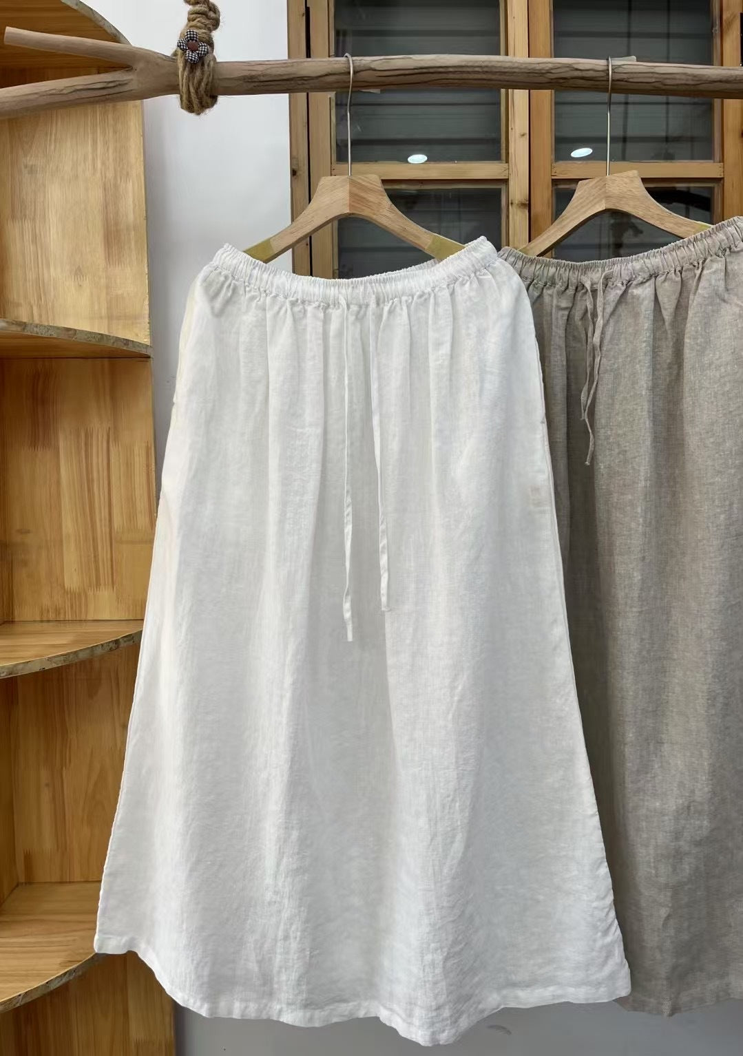 Femme Let Maxi-Nederdel med justerbar snor Stilla