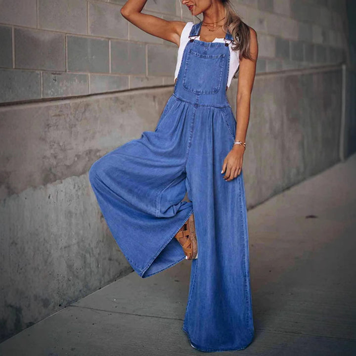 Femme Vidde-Ben Denim Overalls Stilla
