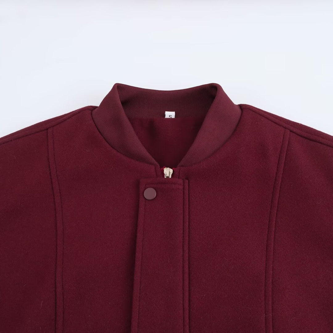 Femme Casual Oversized Bomberjakke Stilla