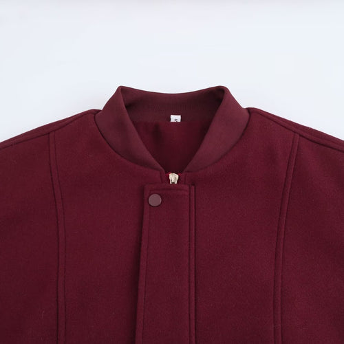 Femme Casual Oversized Bomberjakke Stilla