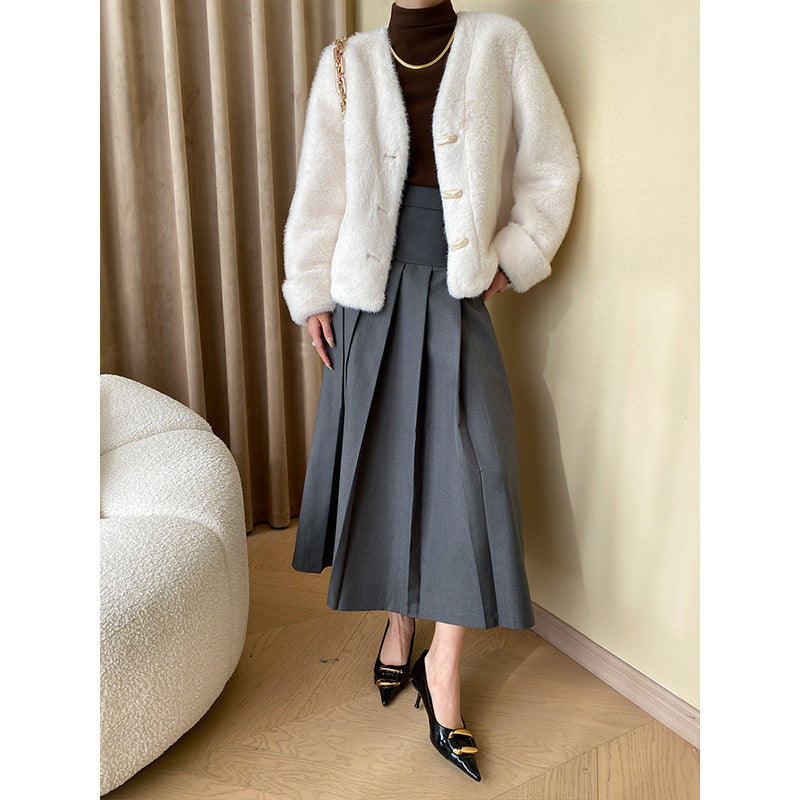 Kvinder's Cozy Cardigan med elegante knapdetaljer Stilla