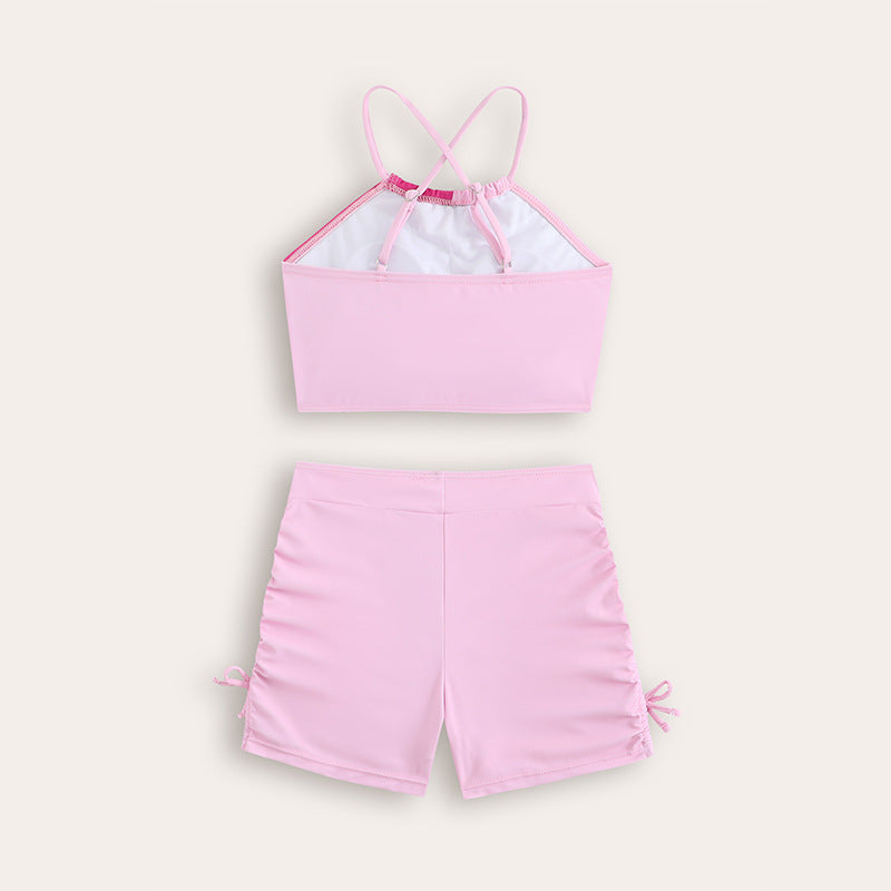 Dame Sporty Bikini-sæt med moderne skæring og trendy print Stilla