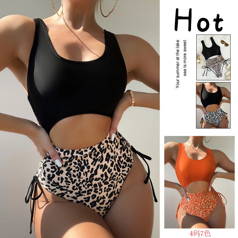 Damer High-Cut Cut-Out Badedragt Sæt Stilla