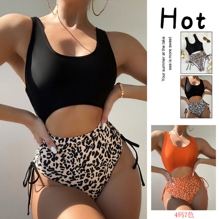Damer High-Cut Cut-Out Badedragt Sæt Stilla