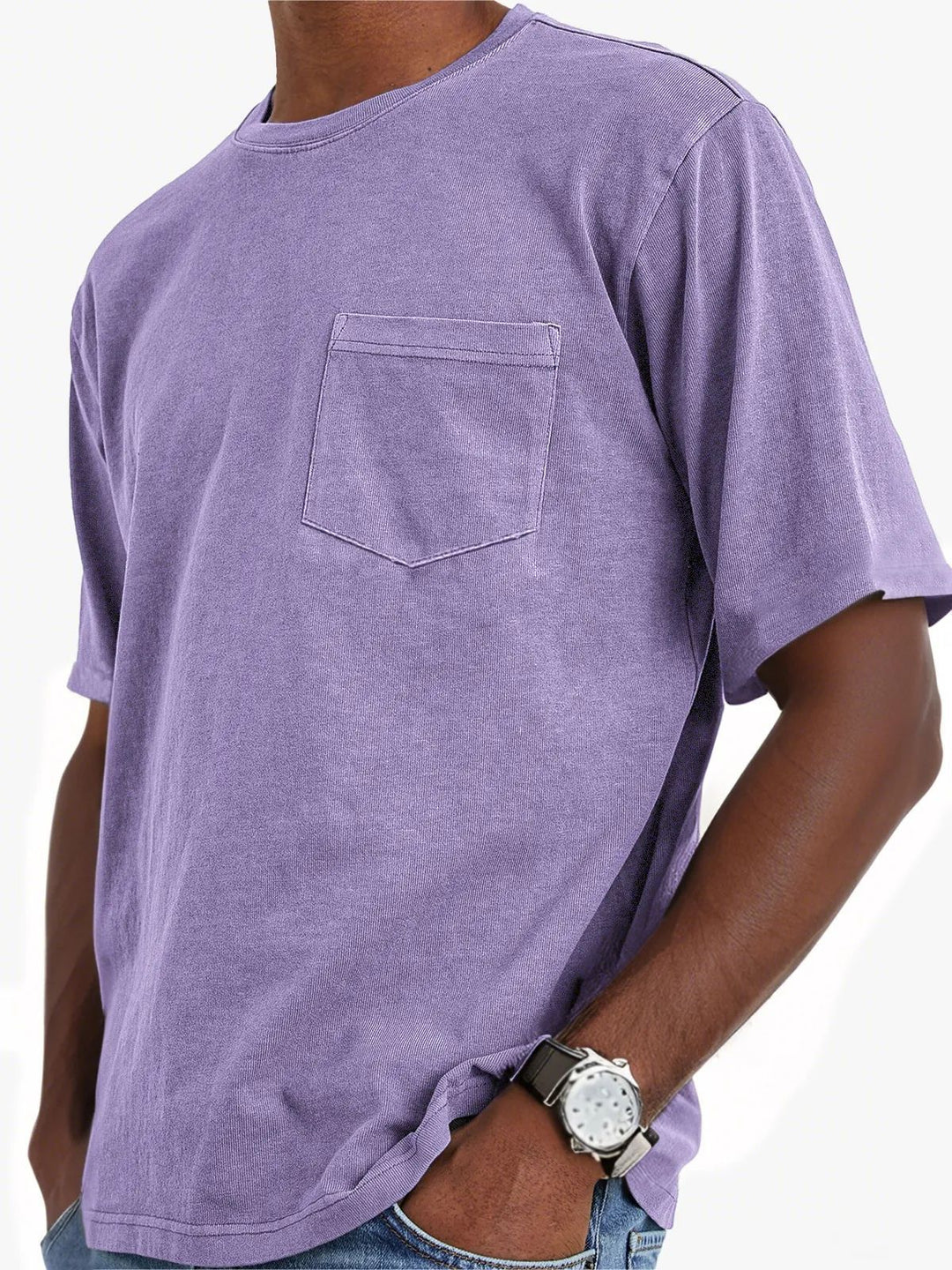 Herre Fritid Pocket T-Shirt Stilla