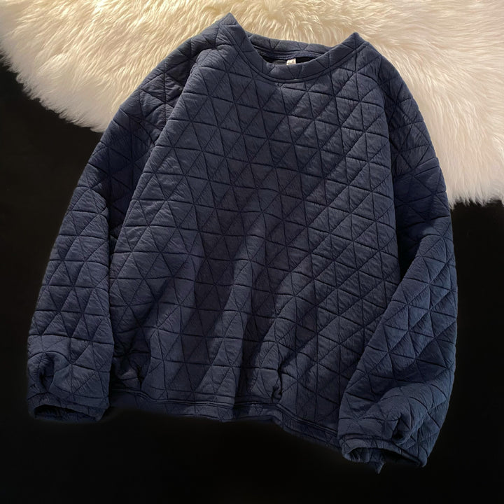 Femme quiltet komfort sweatshirt Stilla