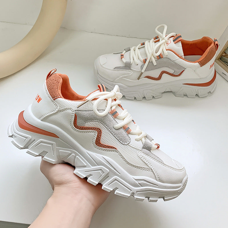 Dame Løbesneaker med åndbar overfladestruktur og skridsikker sål Stilla