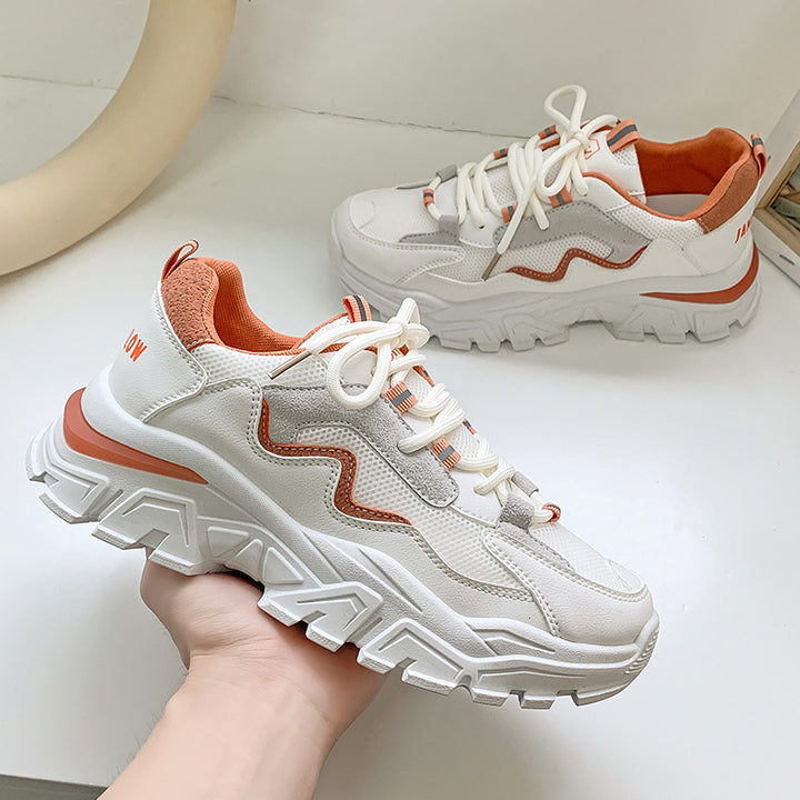 Dame Løbesneaker med åndbar overfladestruktur og skridsikker sål Stilla