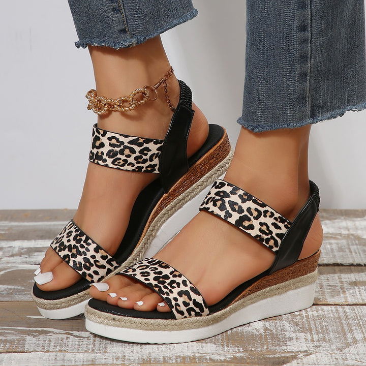 Dame modiske plateau sandaler Stilla