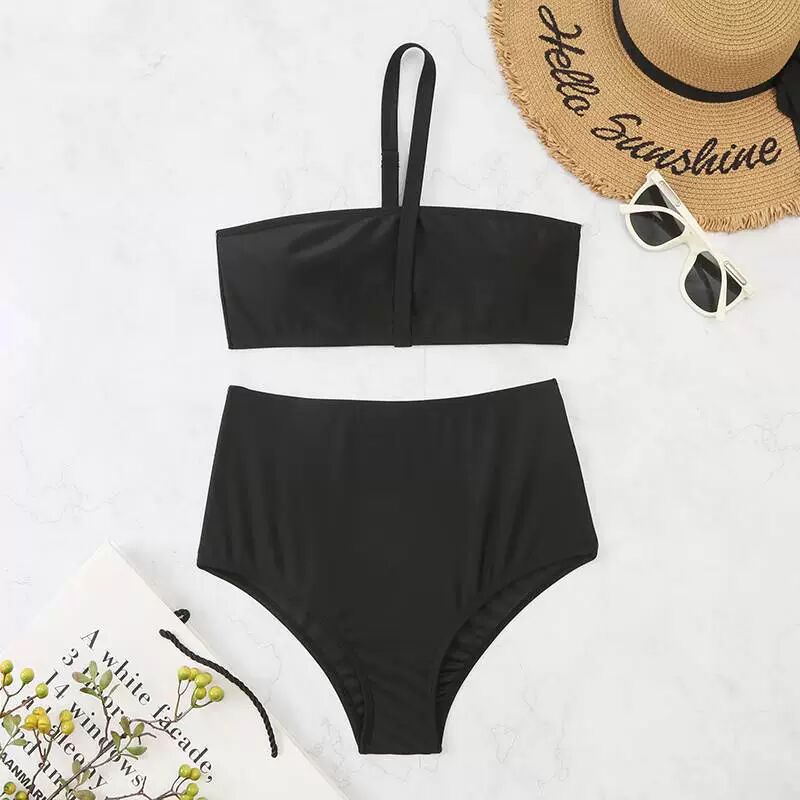 Dame Højtaljede Bikini Sæt Stilla