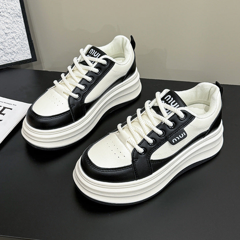Dame Sneakers med tyk platform og sportivt design Stilla