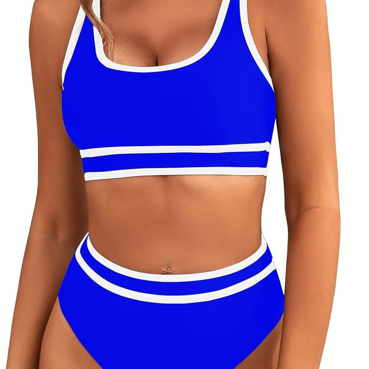 Dame Højskåret Sportbikini med ergonomisk design Stilla