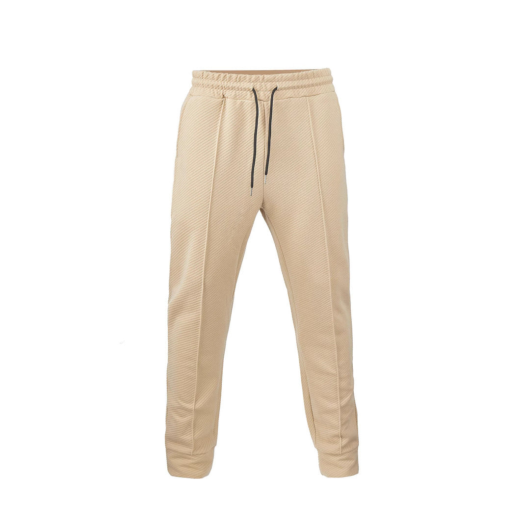Herrer Sporty Joggingbukser med innovativ struktur og funktionelle sidelommer Stilla