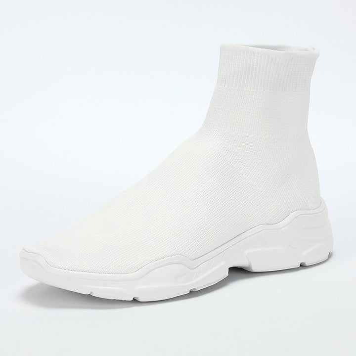 Dame High-Top Sneakers med elastisk strik-overdel Stilla