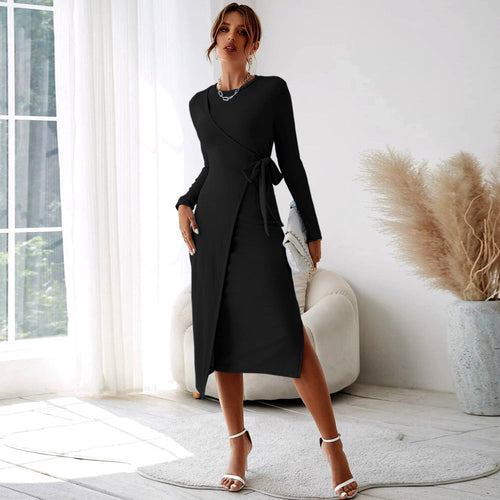 Stilla | Bodycon-kjole Moderne Sexet Langærmet Kjole