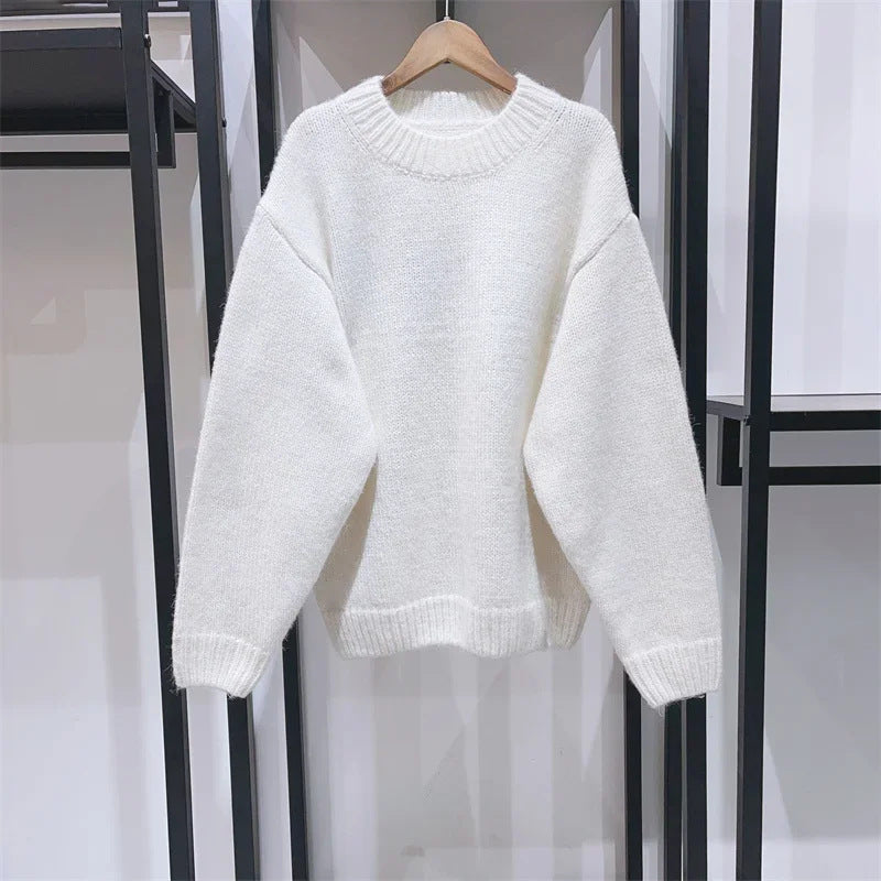 Kvinder Cozy Knit Sweater med iøjnefaldende print Stilla