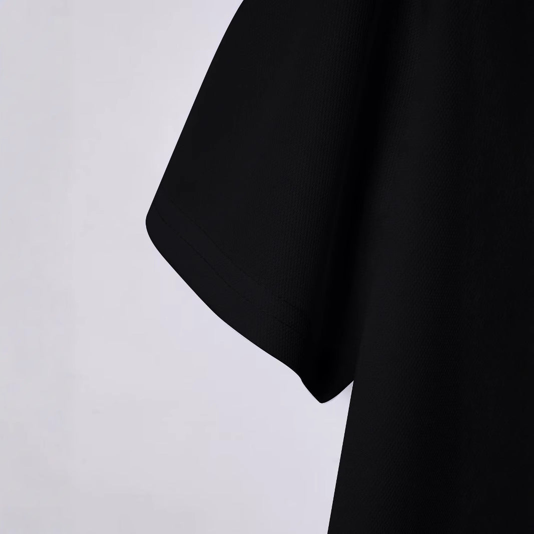 Herre Poloshirt med kreativt farvespiral-design og åndbare egenskaber Stilla