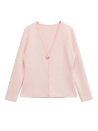 Dame elegant cardigan i højkvalitets viskose Stilla