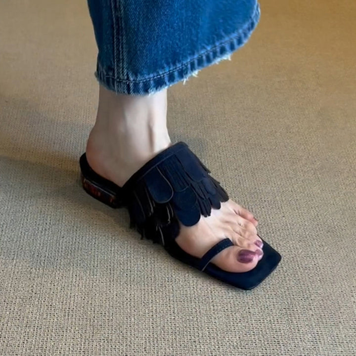 Dame Artisan-inspirerede Slide Sandaler Stilla