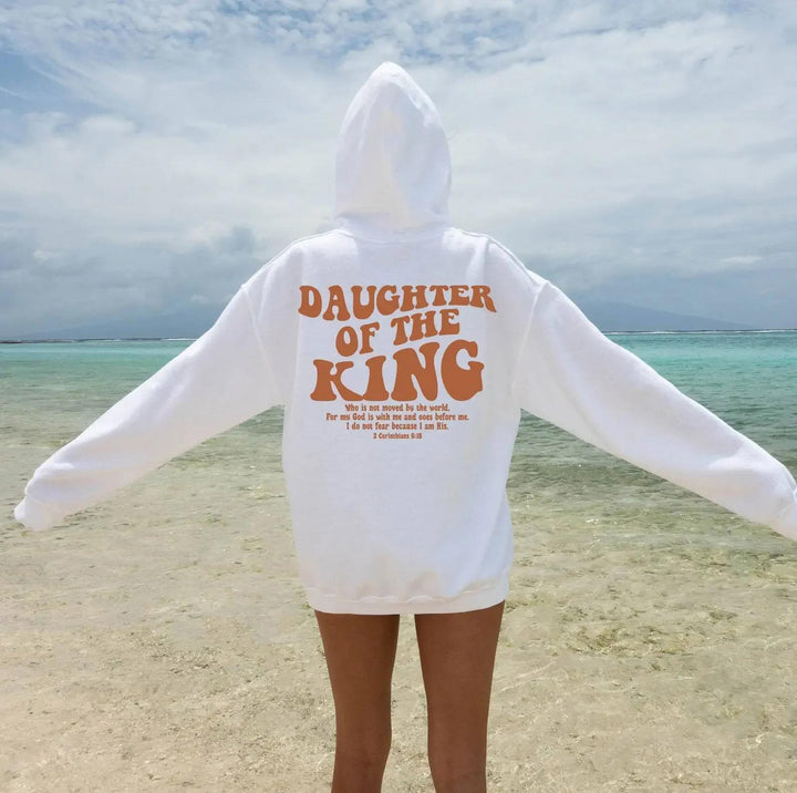 Dame hoodie med motiverende tekst Skovae