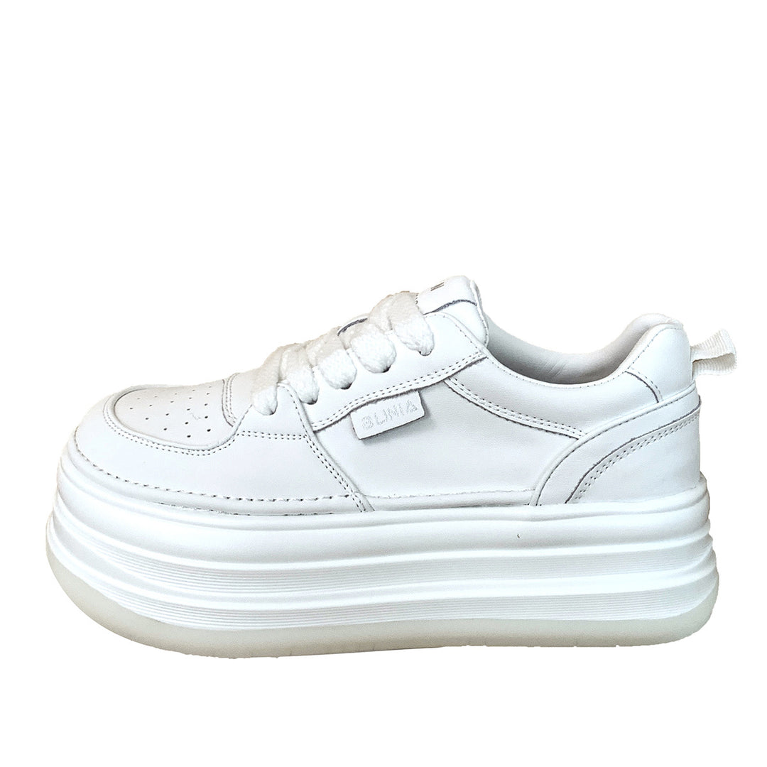 Damer Plattform Mode Sneakers Stilla