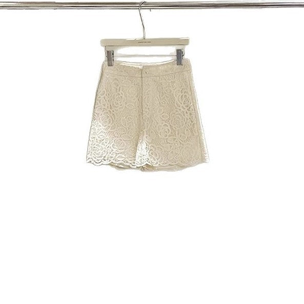 Dame spidseshorts med florale mønstre og elastisk bånd Stilla