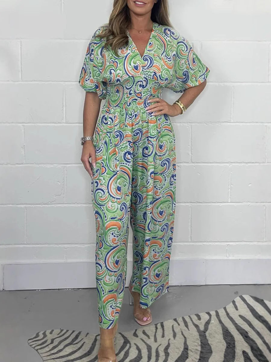 Dame Livlig Bohemian-stil Overall Stilla