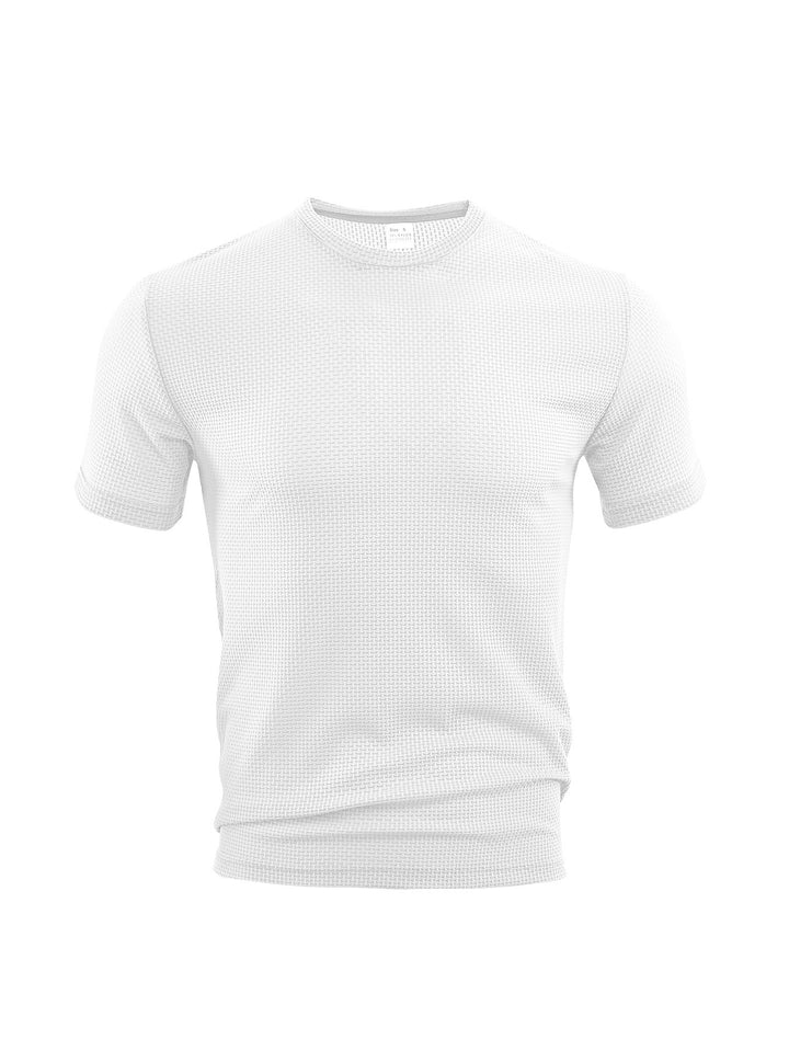 Herrer Funktions-T-shirt med åndbar struktur og fugtregulerende materiale Stilla