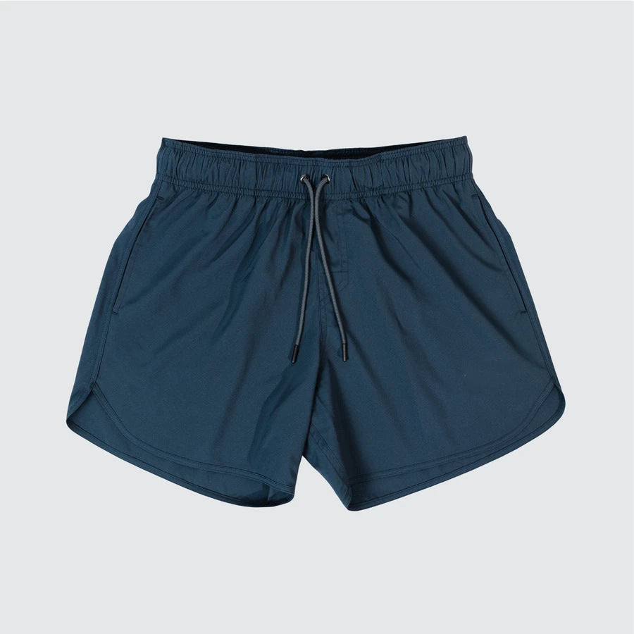 Herrer Sporty Badebukser med moderigtigt camouflage-mønster og elastisk talje Stilla