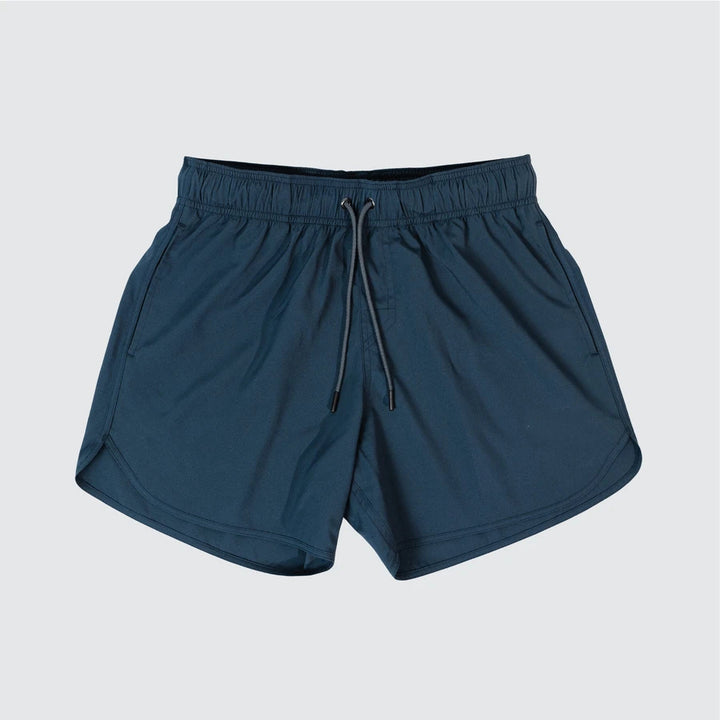 Herrer Sporty Badebukser med moderigtigt camouflage-mønster og elastisk talje Stilla