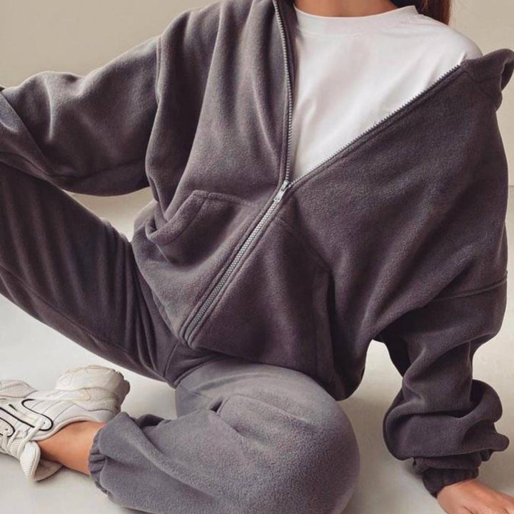 Stilla | Mode Sport Fritid Hoodie Sæt