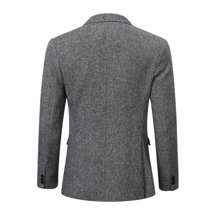 Herre Blazer i struktureret stof Stilla