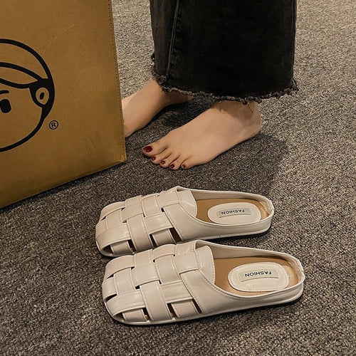 Herrer Woven Slide Sandaler Stilla