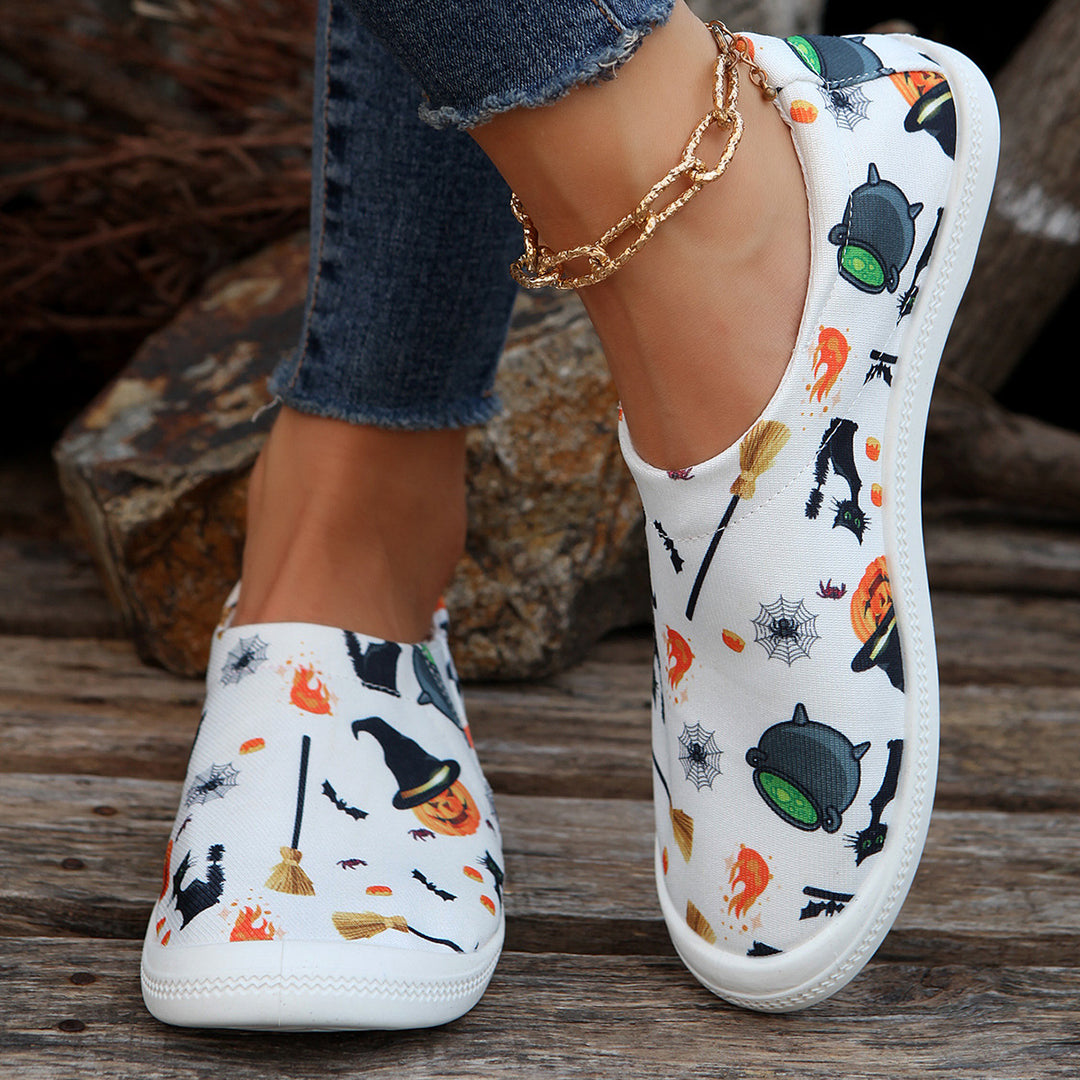 Dame elastiske Slip-On Sneakers Stilla