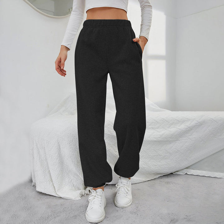 Kvinders afslappede sweatpants med elastisk talje og sidelommer Stilla