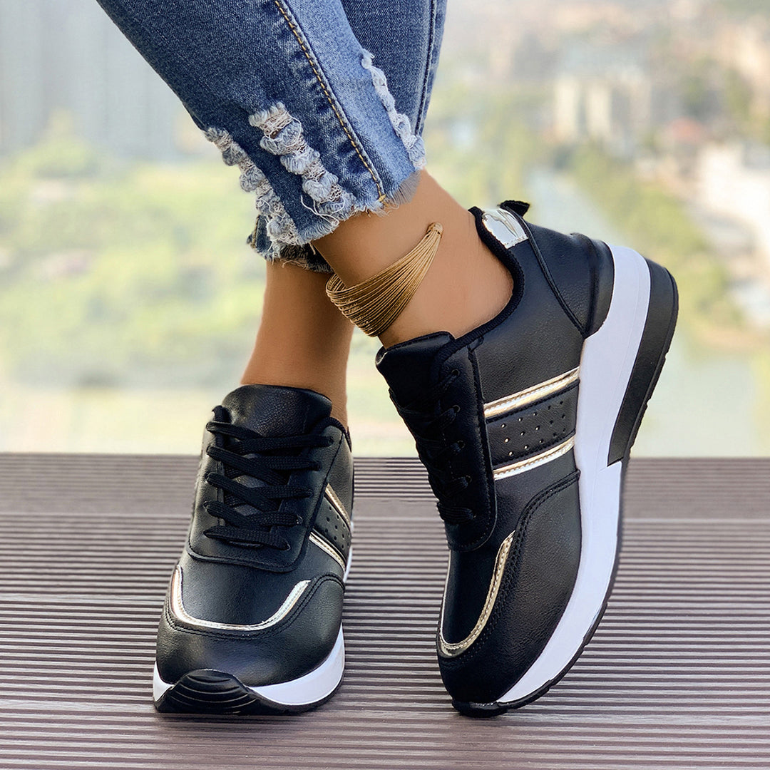 Dame mode Sneakers i sporty-elegant design med åndbart overmateriale Stilla